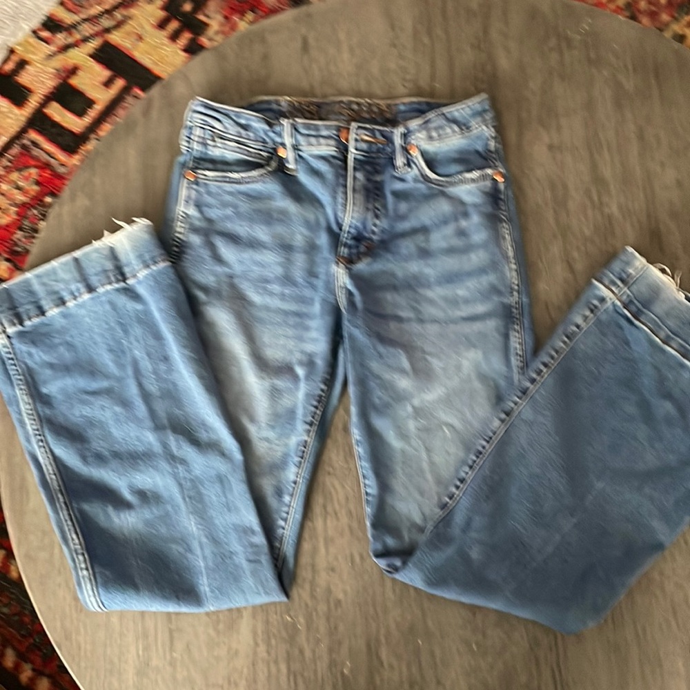 Wrangler trouser boot retro style